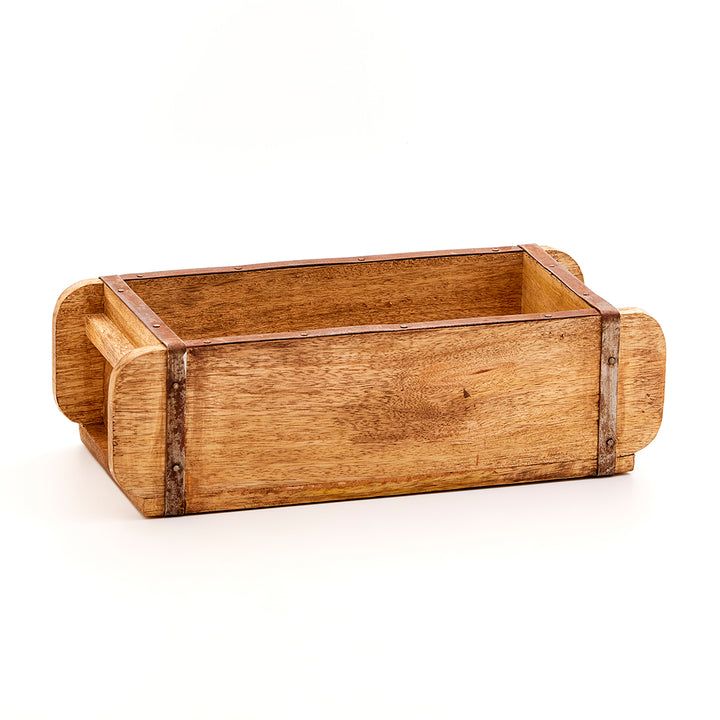 Ziegelform aus Mangoholz
