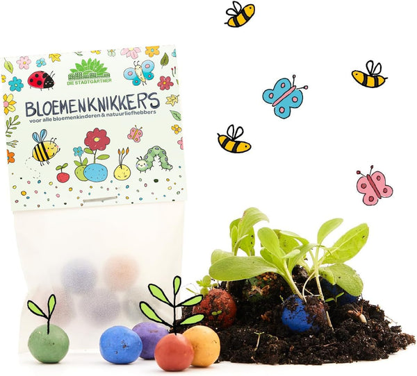 Bloemenknikkers als uitdeelcadeautje
